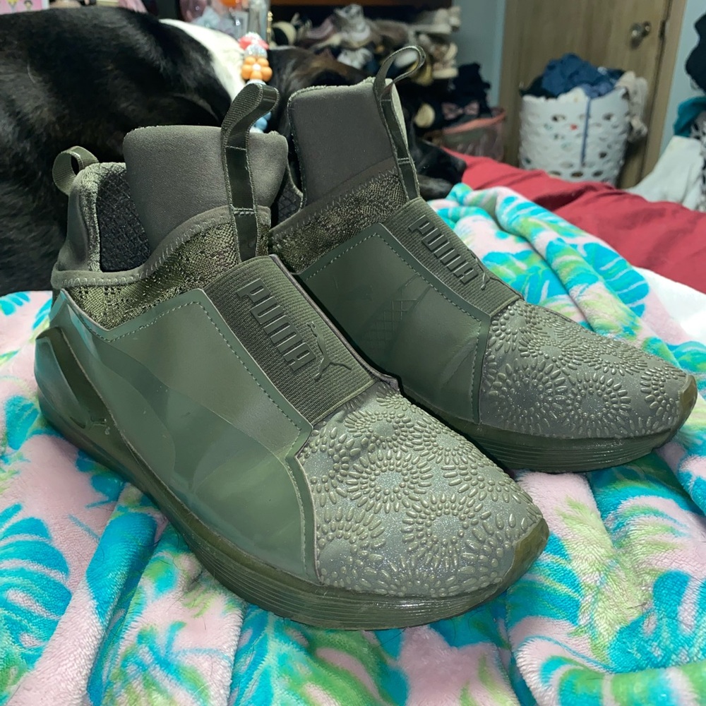 Puma Fierce Nubuck Running Sneakers